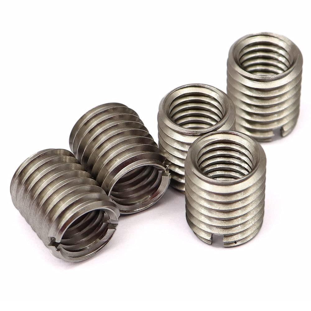 5 шт. M8 Внутренняя резьба Ремонт M10 12 мм Наружная вставка Комплект Втулка Переходники для уменьшения резьбы Переходники