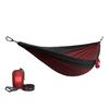 Grand Trunk Double Deluxe Parachute Nylon Hammock Genuine Japanese Product (Crimson/Charcoal)