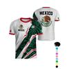 Mens Mexico National Team 3D Printed Quick Dry Breathable Short Sleeve T-Shirt Sport Casual Loose Fit