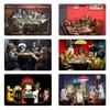 Dogs Playing Poker Metal Signs Pub Home Design Poster Funny Pet Dog Tin Sign Posters