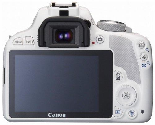 Canon Цифровая зеркальная камера EOS Kiss X7 с двумя объективами STM IS STM в комплекте (белый) EF-40мм F2.8 (белый) EF-S18-55mm F3.5-5.6 KISSX7WH-WLK