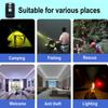 Camping Perimeter Alarm 125Db High-Volume Trip Alarm With Motion Sensor Multiple Modes Easy Installation Camping Security