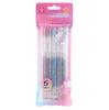 Шариковая ручка Sakura Ballpoint Tiara 5, Цветные, на водной основе Cray-Pas, Нажимной механизм, 0,8 мм, Цвета, GBRA208TZ-5
