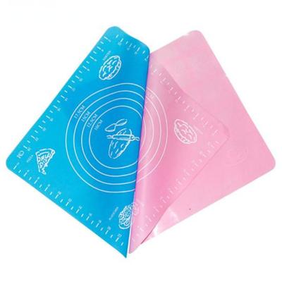 Силиконовый коврик для выпечки, раскатанный кондитерский коврик, большой антипригарный коврик для помадки, термостойкий коврик для обеденного стола