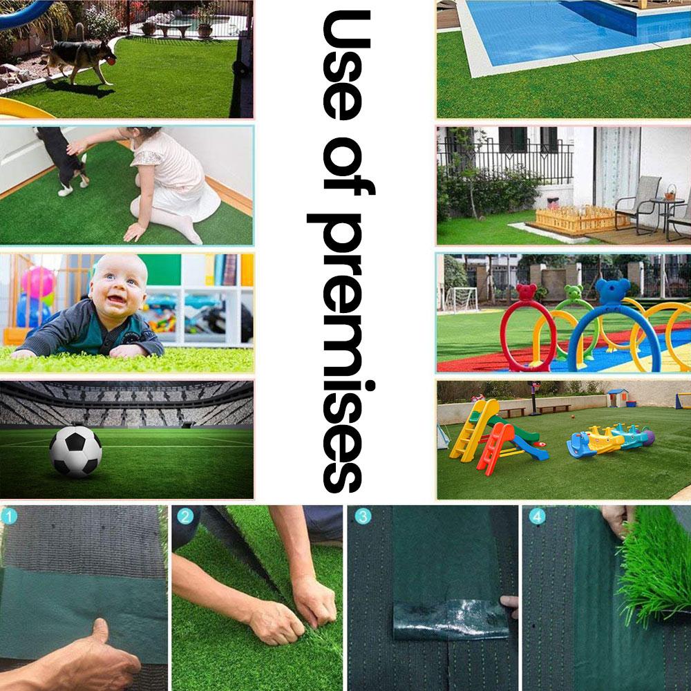 Искусственная трава Склеивание Ткань Бесклеевой Газон Зеленая Лента Сад Самоклеящаяся Соединительная Травяная Ковровая Связка Садовое Украшение Новый