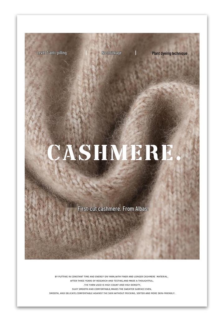 Women's Cashmere Hooded Zipper Cardigan - Autumn/Winter Thick Long Sleeve Sweater Coat