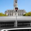 Car Styling Metal Badge Emblem Auto Rearview Mirror Hanging Pendant For Honda Fit Civic CRV City Jazz Accord CR-Z Vezel Insight