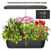 Premium Smart Hydroponic Planter Kit with Growth Lamp for Soilless Cultivation