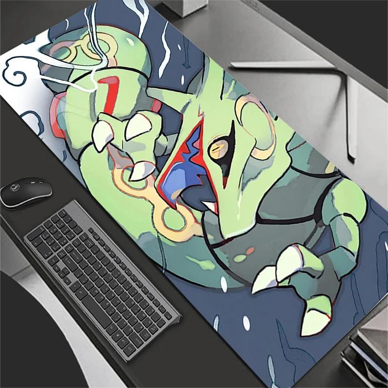 Mouse Pad Gaming Large NonSlip Dywan Gamer Keyboard Desk Mat Table Carpet Mousepad XXL PPokemons Rayquaza x for Computer