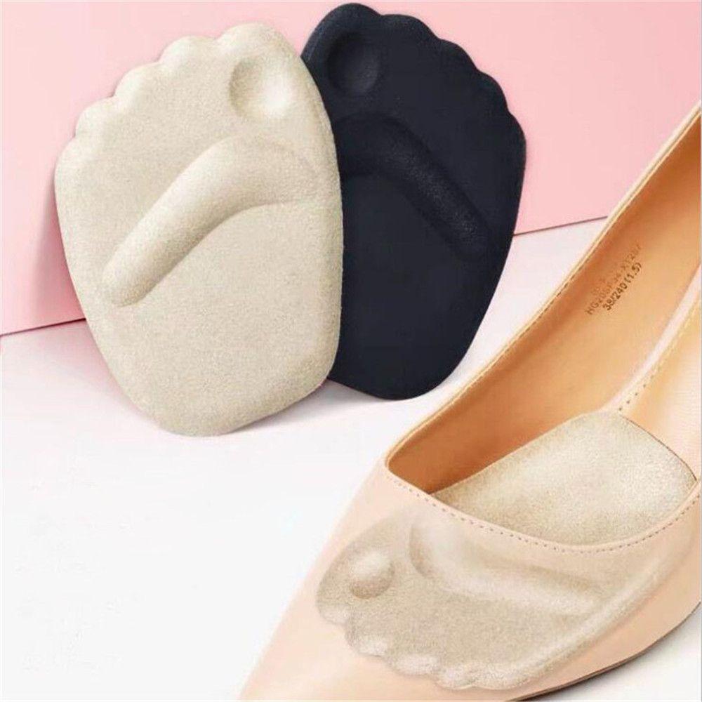 1 Pair Women Anti-Slip Foot Protection Forefoot Insoles Sponge High Heel Shoes Pads