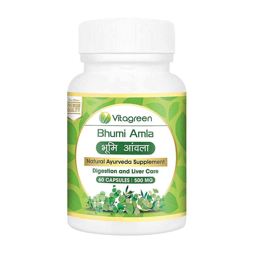 Bhumi Amla (60 Caps, 500 Mg), Bhumi Amla, Vitagreen