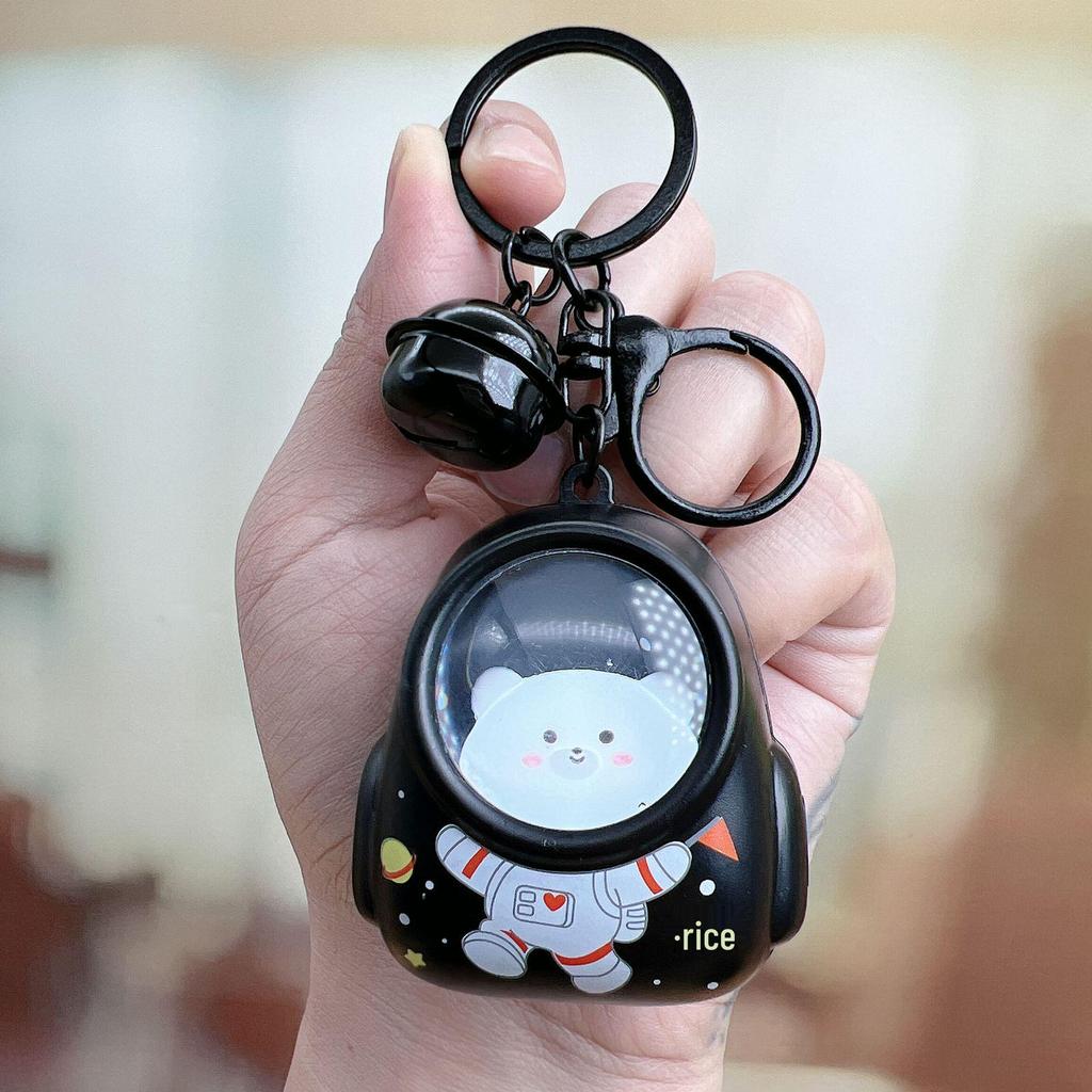 Брелок-фонарик «Котенок Звездное Небо»: Милый и светящийся кулон для рюкзака в подарок