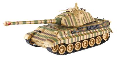 Танк Doyusha RC World Battle Tank, тип «Королевский тигр», с инфракрасной боевой системой 40 МГц, на радиоуправлении, WBT-1KT