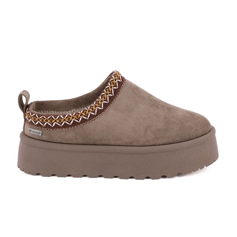 Mule Sheepskin Lining Thick Sole Woman TOM TAILOR