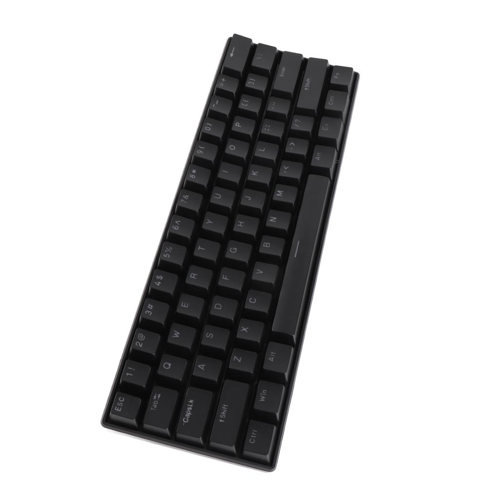 61 Key Keyboard RGB Wired Mechanical Shaft Portable Two Color Injection Molding 61 Key Layout Keyboard