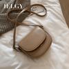 IELGY Korean style crossbody saddle bag fashion French niche shoulder bag