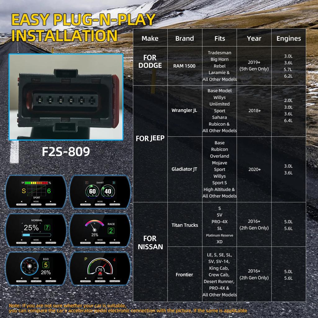 Car Electronic Throttle Controller with 11 Modes Car Pedal Booster Car Throttle Response Controller Racing ized