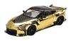 MINI GT 1/64 Scale Nissan Z Veilside FFZ400 Gold Chrome (Right-Hand Drive) Finished Model MGT00985-R