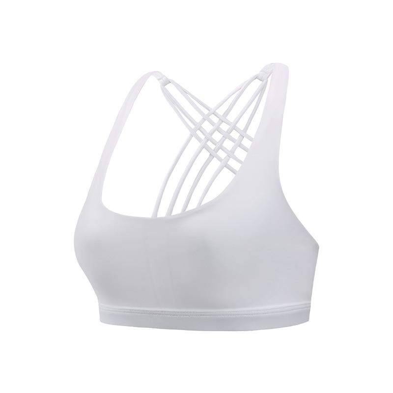 Cross Beauty Back Sports Bra No Steel Ring Yoga Running Vest Quick-drying Shockproof Large Size Women Sports Bra