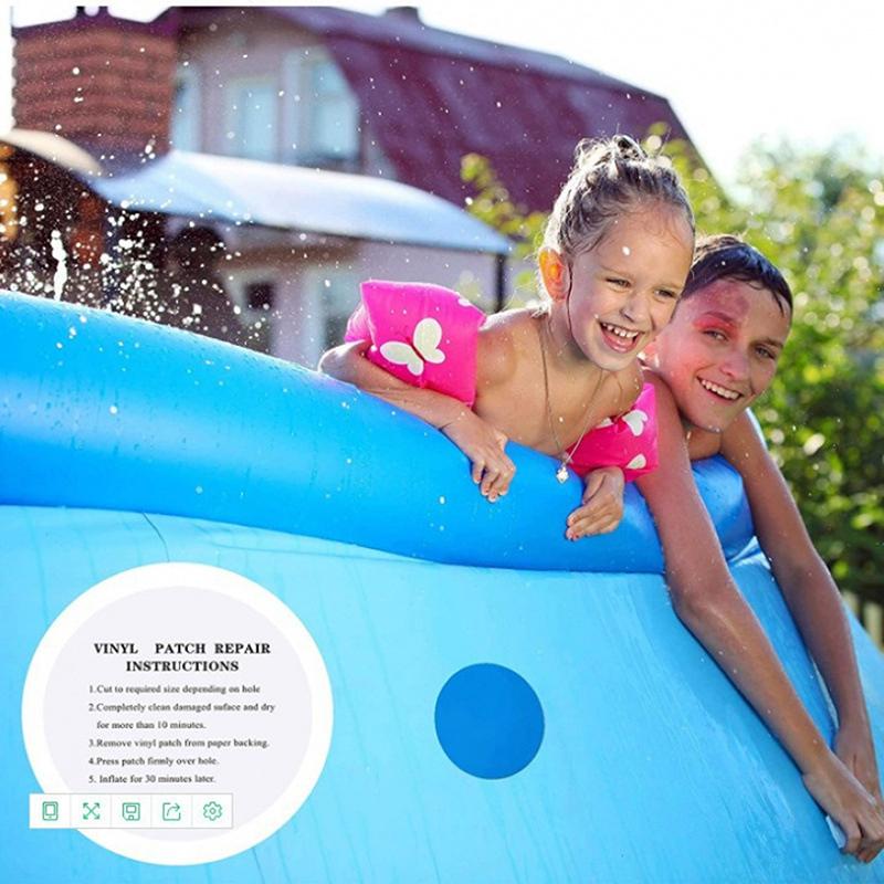 10 шт. Подводная самоклеящаяся заплата для бассейна, ПВХ набор для ремонта бассейна, Заплата для ремонта бассейна под водой