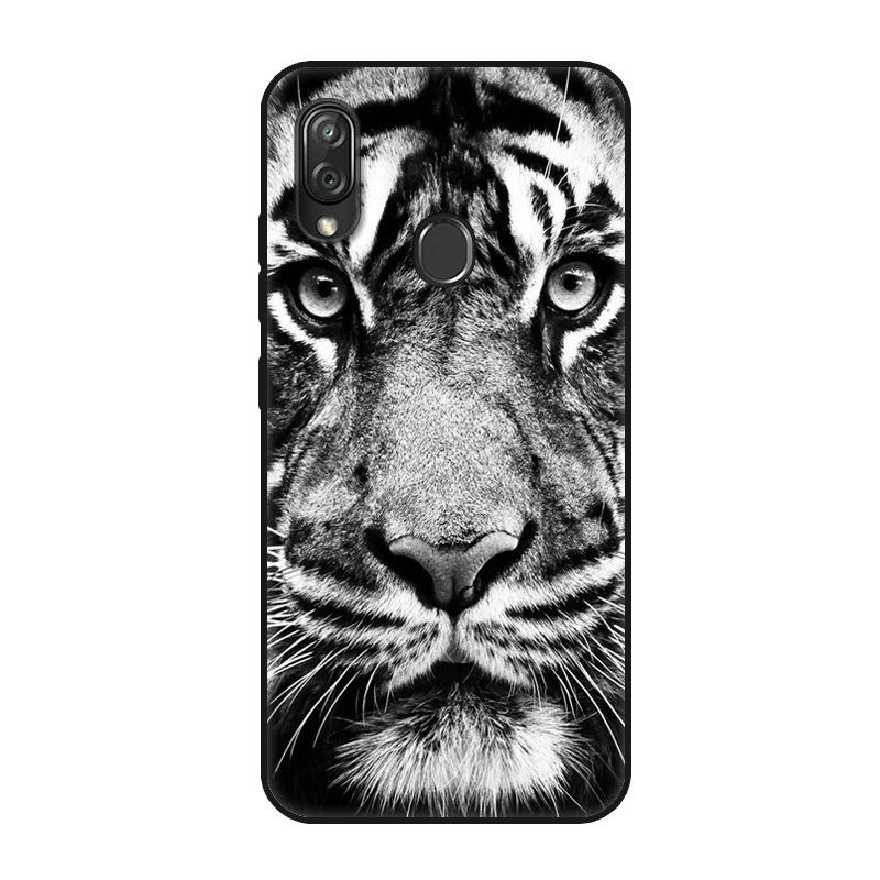Для ZTE Blade 20 Смарт-чехол Чехол для телефона Мягкая силиконовая задняя крышка Для ZTE Blade 20 V10 V9 Vita Черный бамперный чехол Для ZTE Blade20
