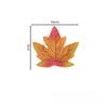 50 Pcs Fall Artificial Maple Leaves for Thanksgiving,Weddings Decorations,Festival Events
