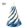 Fun Fingertip Toys for Kids Mini Christmas Tree Fidget Toy, Spiral Cone Toy Stress Two Color Plastic Ornaments Relief, Contrast Sensory Adults Holiday