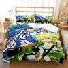 Fashion SAO  Art Print Three Piece Bedding Set Fashion Article Boys Or Adults For Beds Quilt Covers Pillowcases Bedding Set