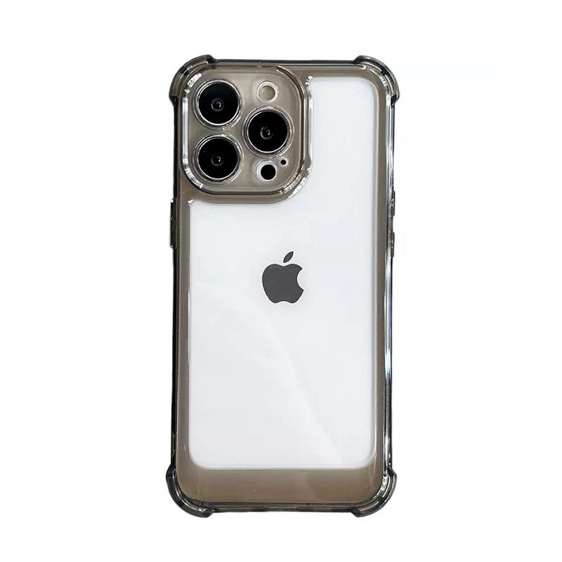 Подходит для Apple 15 Чехол для мобильного телефона Iphone13 Прозрачный 16Pro Акриловый с мелкими отверстиями 11 Подушка безопасности Противоударный 8 Защитный чехол