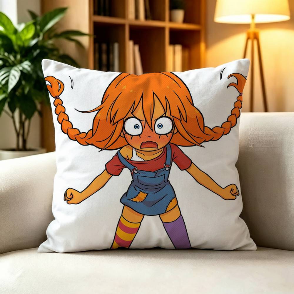 For Maya Mymy Coco O-Ongezellig Square Pillow Case Multi Sizes For Car Home Bedroom Decor Custom Valentine Gifts