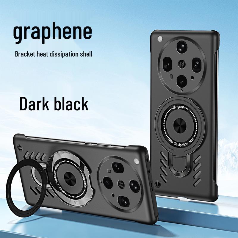 Чехол для телефона OPPO FindX9/Reno14: A5Pro Магнитное охлаждение с невидимой подставкой и защитой GT7p