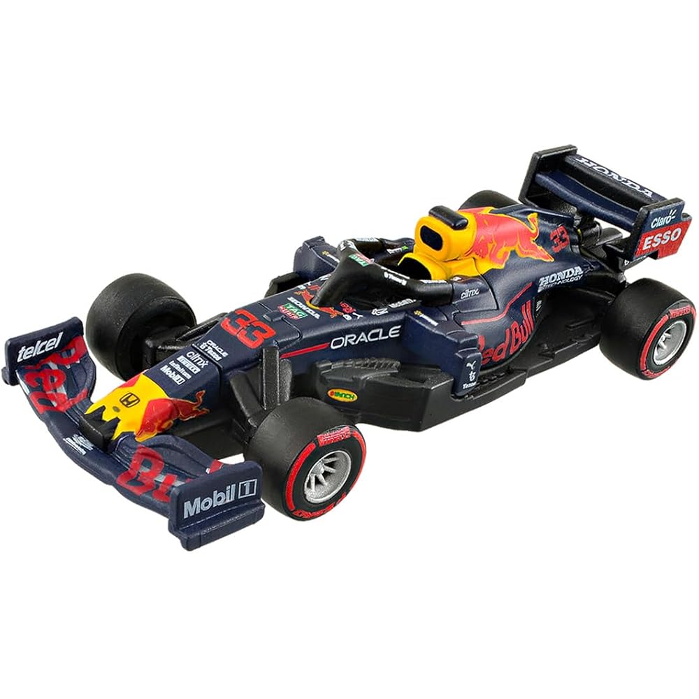 Takara Tomy Tomica Premium Racing Red Bull Racing Honda RB16B No.33 Diecast Toy Car for Ages 6 and Up