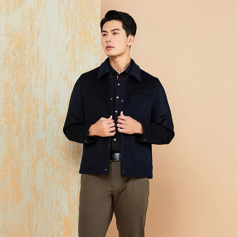 Goldlion Men's Autumn/Winter Wool Blend Jacket JWF0199-MK139