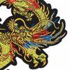 Chinese Dragon Golden Jeans Decoration On Clothes Clothing Accessory Patch Applique DIY