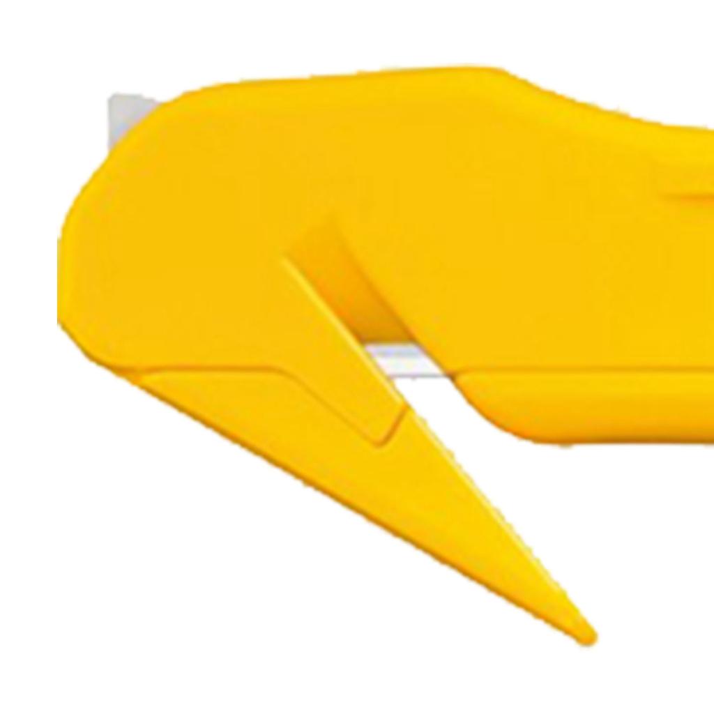 Нож для коробок с скрытым лезвием, безопасный нож для картона, открывалка для коробок, портативный хозяйственный нож