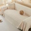 Winter Cotton Wool One-piece Sofa Towel Thickened Warm Sofa Towel Winter Advanced Sofa Cushion Non-slip Full Cover Cushion