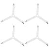 4 шт. треугольные постельные принадлежности для кровати, ремни для подтяжек, зажимы для простыней, пуговицы для кровати, легкая регулировка, пряжки, фиксаторы для матраса, держатели, захваты
