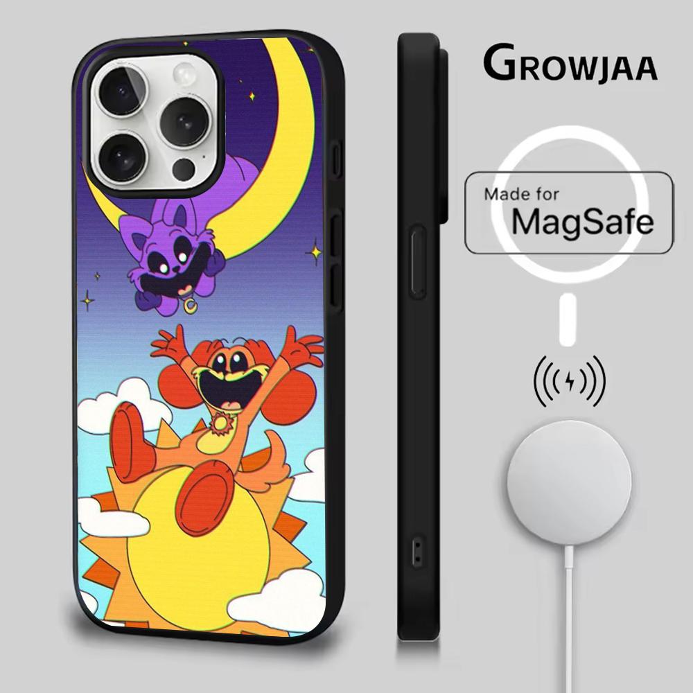 Чехол для телефона Catnap and Dogday для iPhone 16e, 16, 15, 14, 13, 12, 11, Plus, Pro, Max, Mini, с магнитной беспроводной зарядкой MagSafe