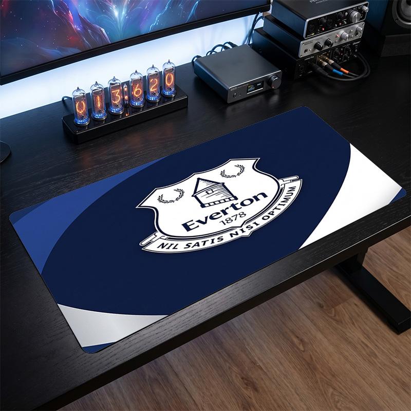 Игровой коврик для мыши Everton Football Print, большой, противоскользящий, расширенный, для офиса, дома