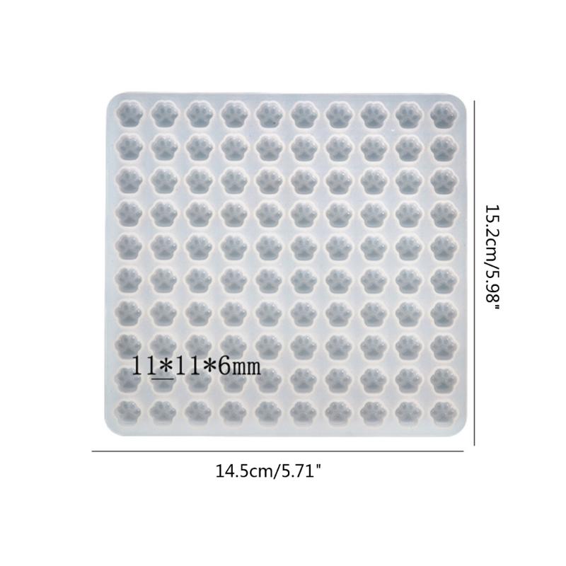 Мини-кошачья лапа ручной работы в форме восковой печати, силиконовая форма для рукоделия, клейкие вощеные карты, конверты, формы для изготовления инструментов, поставка