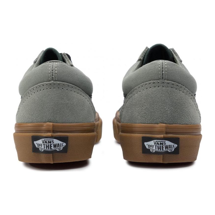 Vans Низкие кеды Old Skool для скейтбординга, унисекс, серые, VN0A4BV5V4T1