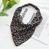 Summer Printting Hair Scarf Scrunchies Vintage Triangle Bandanas Hairband Headband Elastic Hair Bands Headwrap Hair Accessories