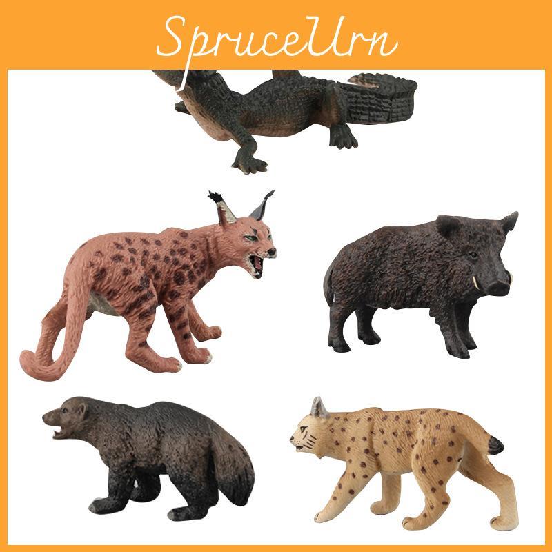 Realistic Wild Animal Models Pvc Material For Collection Learning And Nature Display Purposes