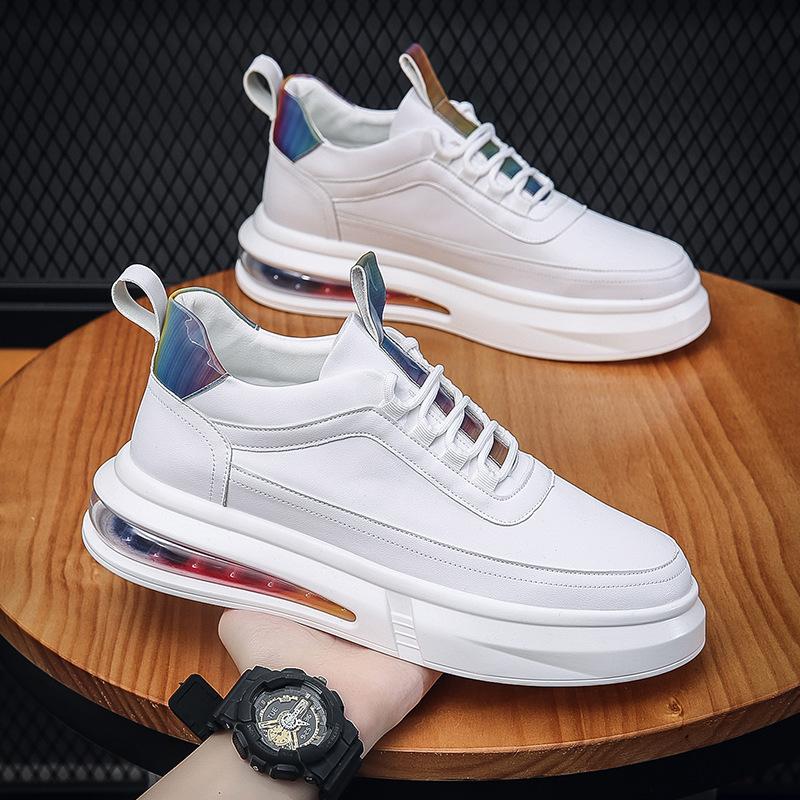 Повседневная мужская обувь низкие кеды осенние маленькие белые туфли модная европейская обувь Вэньчжоу физическая прямая трансляция