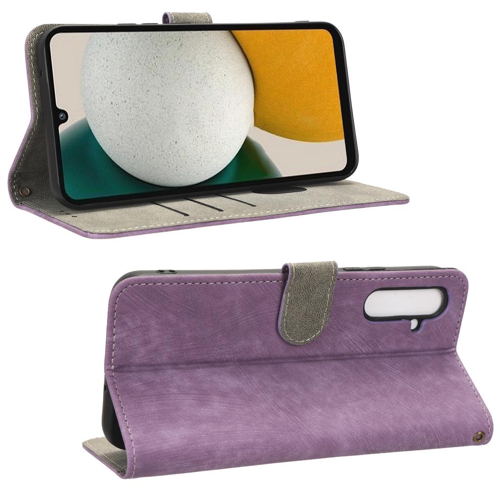 Кожаный чехол-подставка для телефона Samsung Galaxy A34 5G с блокировкой RFID, обложка-кошелек