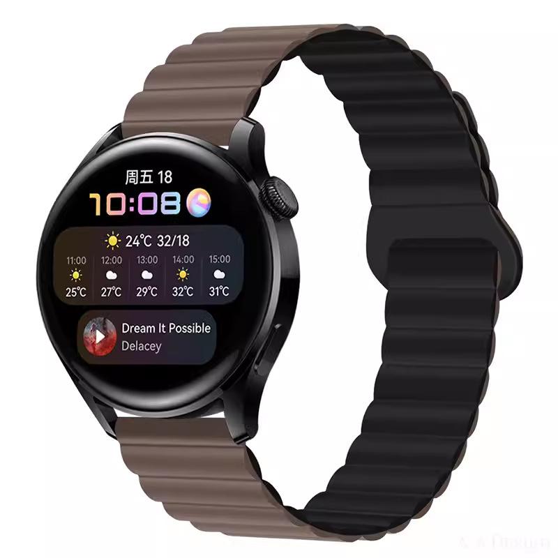 Suitable for Huawei Watch with GT2/GT3/GT4/watch3/Honor Magic2 Silicone Magnetic Meter