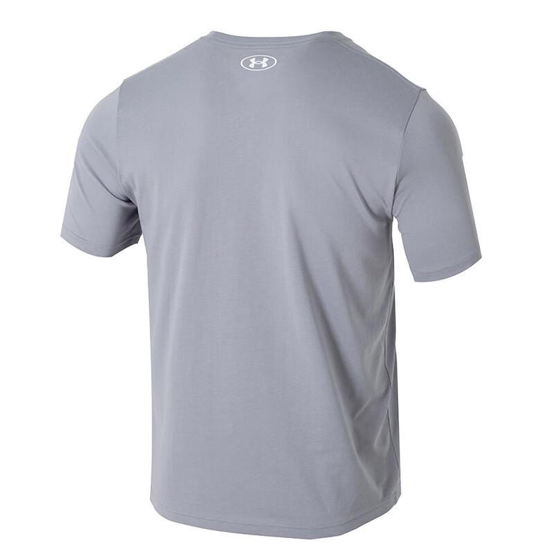 Under Armour Мужская летняя спортивная футболка с коротким рукавом