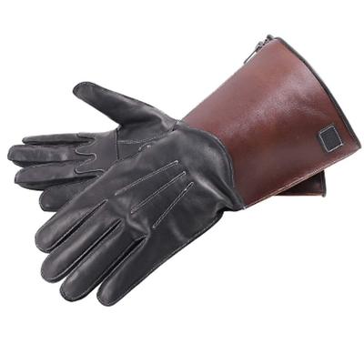 Перчатки-краги Degner WG-36 (S, Черный/Коричневый)