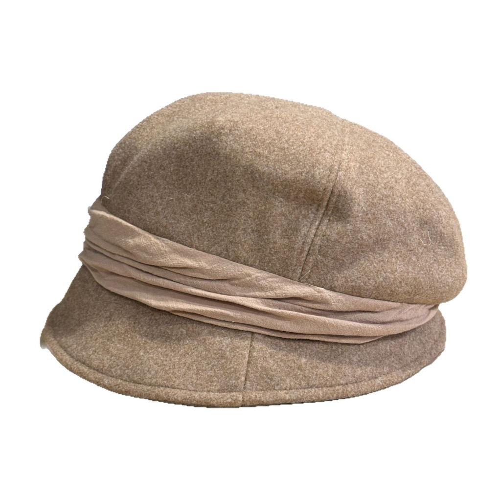 Новая осенне-зимняя шерстяная шляпа-рыбак для женщин, французская ретро элегантная женская шляпа, шляпа-ведро, тренд