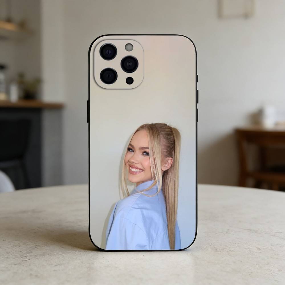 Freya Skye Singer Phone Case Silicone black Soft For IPhone 17,16,15,14,13,12,11,SE,Plus Pro Max